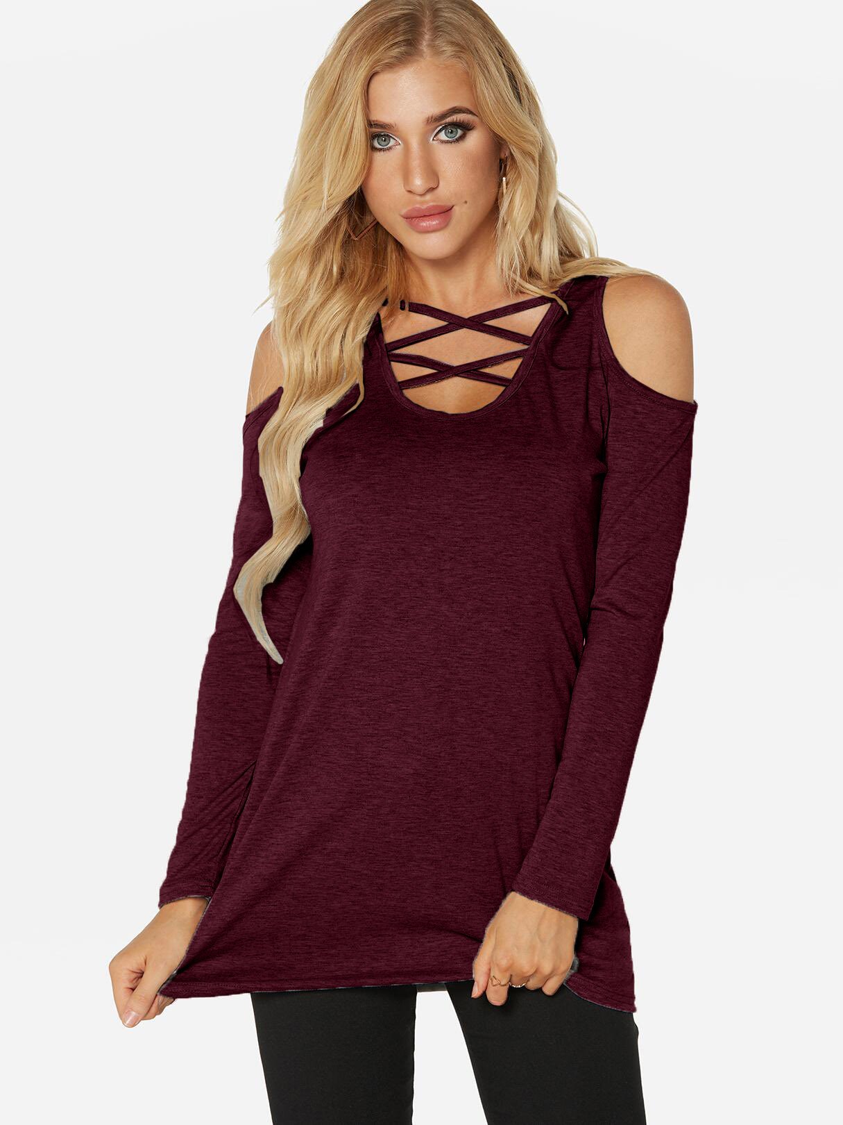 ODM Ladies Long Sleeve T-Shirts