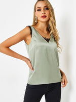 OEM Ladies Green Camis