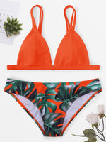 Halter Top High Waisted Bikini