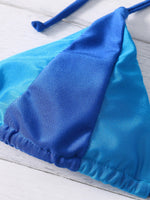 Halter Top And High Waisted Bikini