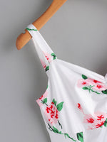 Custom Womens Floral Print Plus Size Tops
