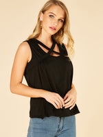 OEM Ladies Black Camis