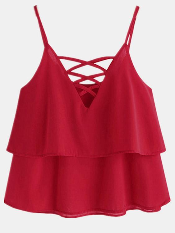 OEM Ladies Black Camis