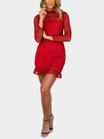 OEM ODM Womens Long Sleeve Mini Dresses