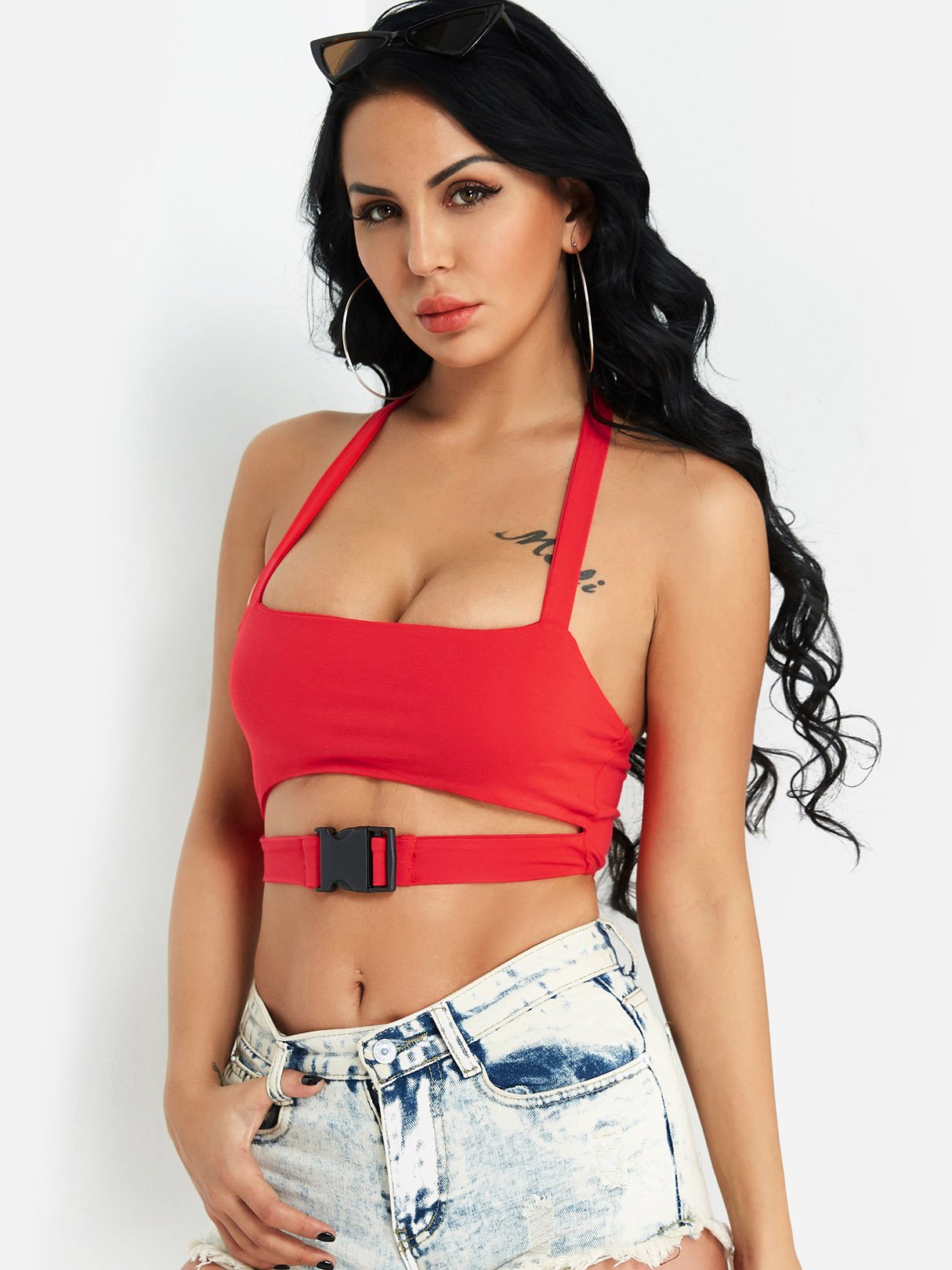 OEM Ladies Red Camis