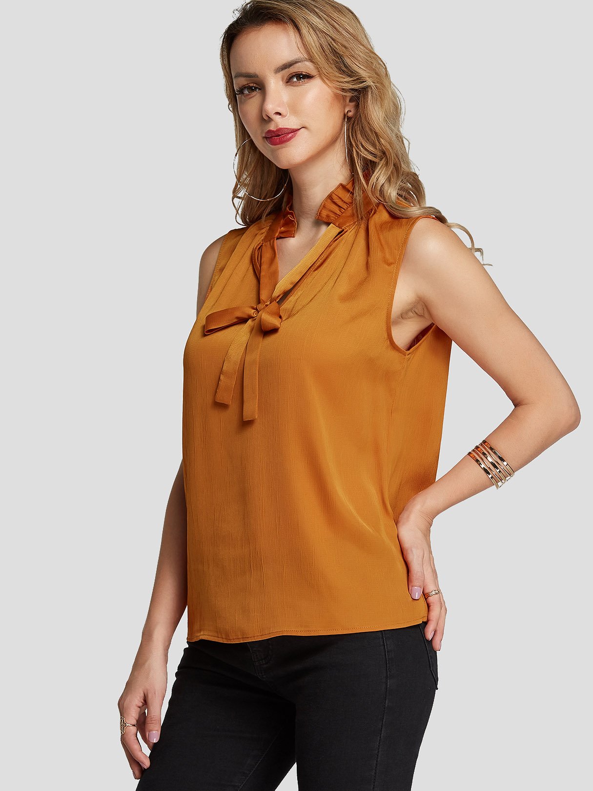 OEM Ladies Orange Camis