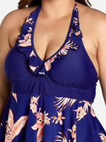 ODM Ladies Sleeveless Plus Size Swimwear