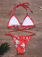 OEM ODM Womens Red Bikinis