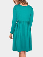 Custom Womens Long Sleeve Maxi Dress
