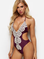 Custom Womens Sleeveless One-Pieces Swimwears