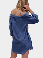 NEW FEELING Womens Blue Mini Dresses