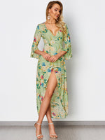 OEM ODM Womens Half Sleeve Maxi Dress