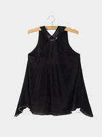 NEW FEELING Womens Black Camis