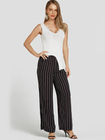 NEW FEELING Womens White Camis