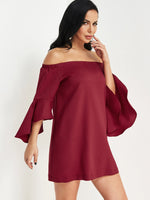 ODM Ladies 3/4 Sleeve Dresses