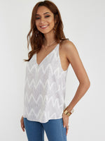 OEM Ladies White Camis