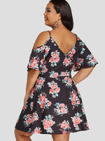 ODM Ladies Half Sleeve Plus Size Dresses