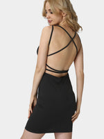 NEW FEELING Womens Black Midi Dresses