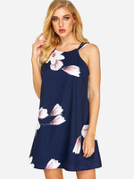 OEM Ladies Navy Mini Dresses