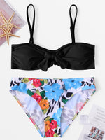 Custom Womens Floral Print Two Piece Bikinis