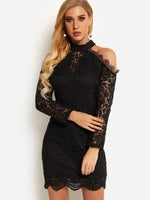 ODM Ladies Long Sleeve Sexy Dress