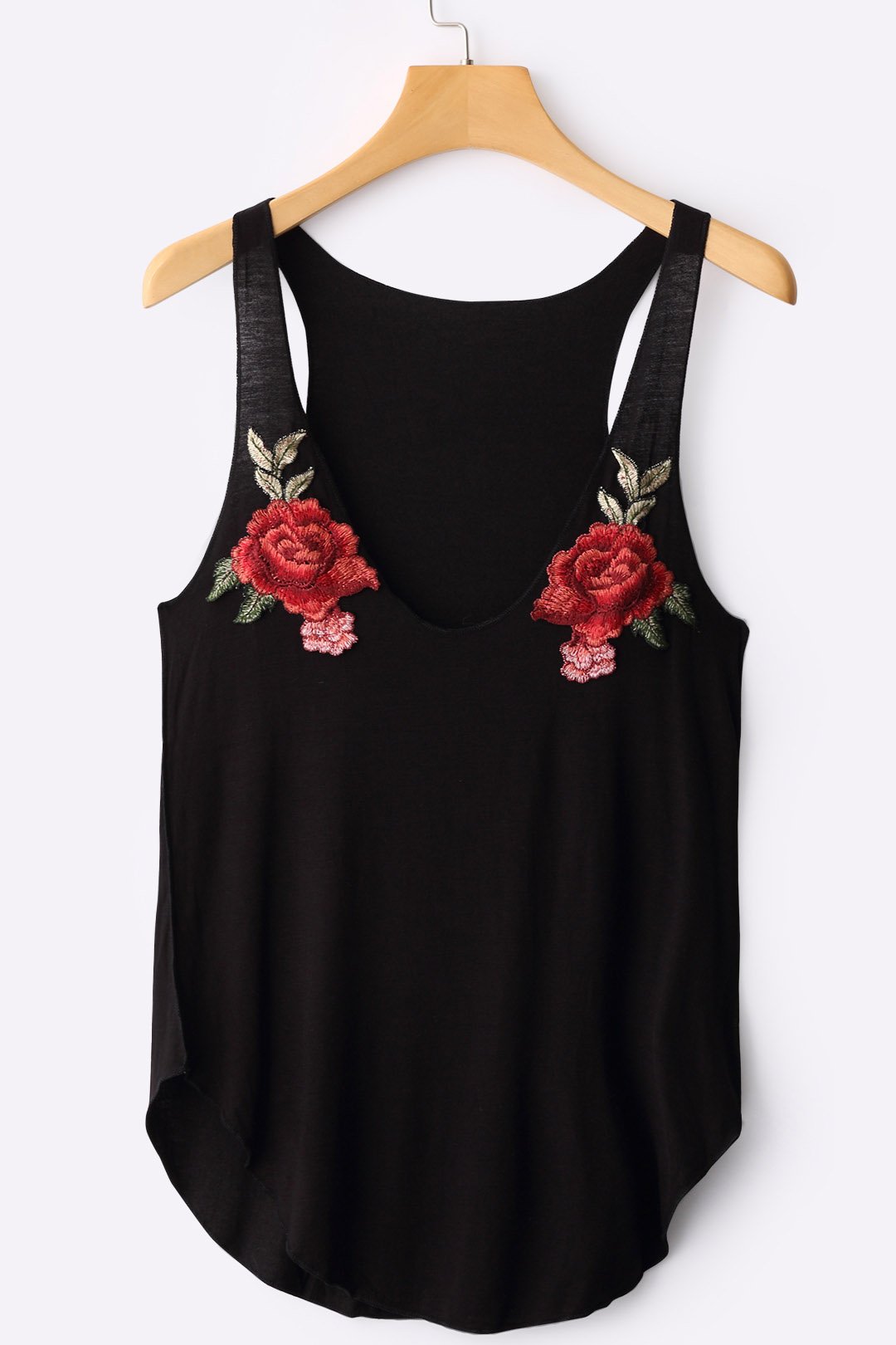 NEW FEELING Womens Black Camis