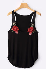 NEW FEELING Womens Black Camis