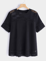 OEM ODM Plus Size Ladies Tops Blouses