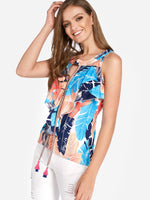 OEM Ladies Blue Camis
