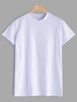 NEW FEELING Womens White T-Shirts