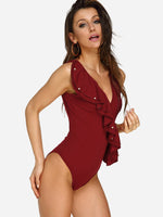 OEM Ladies Burgundy One-Pieces