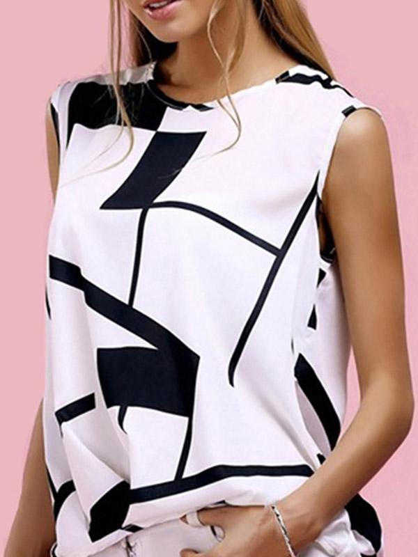 NEW FEELING Womens White Camis