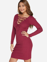 ODM Ladies Long Sleeve Dresses