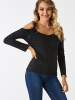 OEM Ladies Black T-Shirts