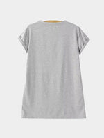 NEW FEELING Womens Grey T-Shirts