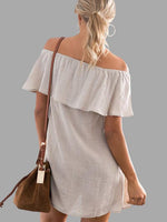 NEW FEELING Womens Grey Mini Dresses