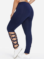 OEM Ladies Navy Plus Size Bottoms