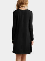NEW FEELING Womens Black Mini Dresses
