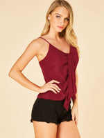 OEM Ladies Burgundy Camis