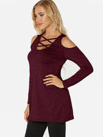 OEM Ladies Burgundy T-Shirts
