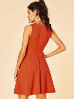 ODM Ladies Sleeveless Dresses