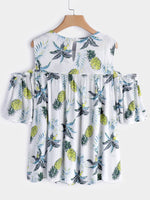 Custom Ladies Plus Size Cotton Blouses