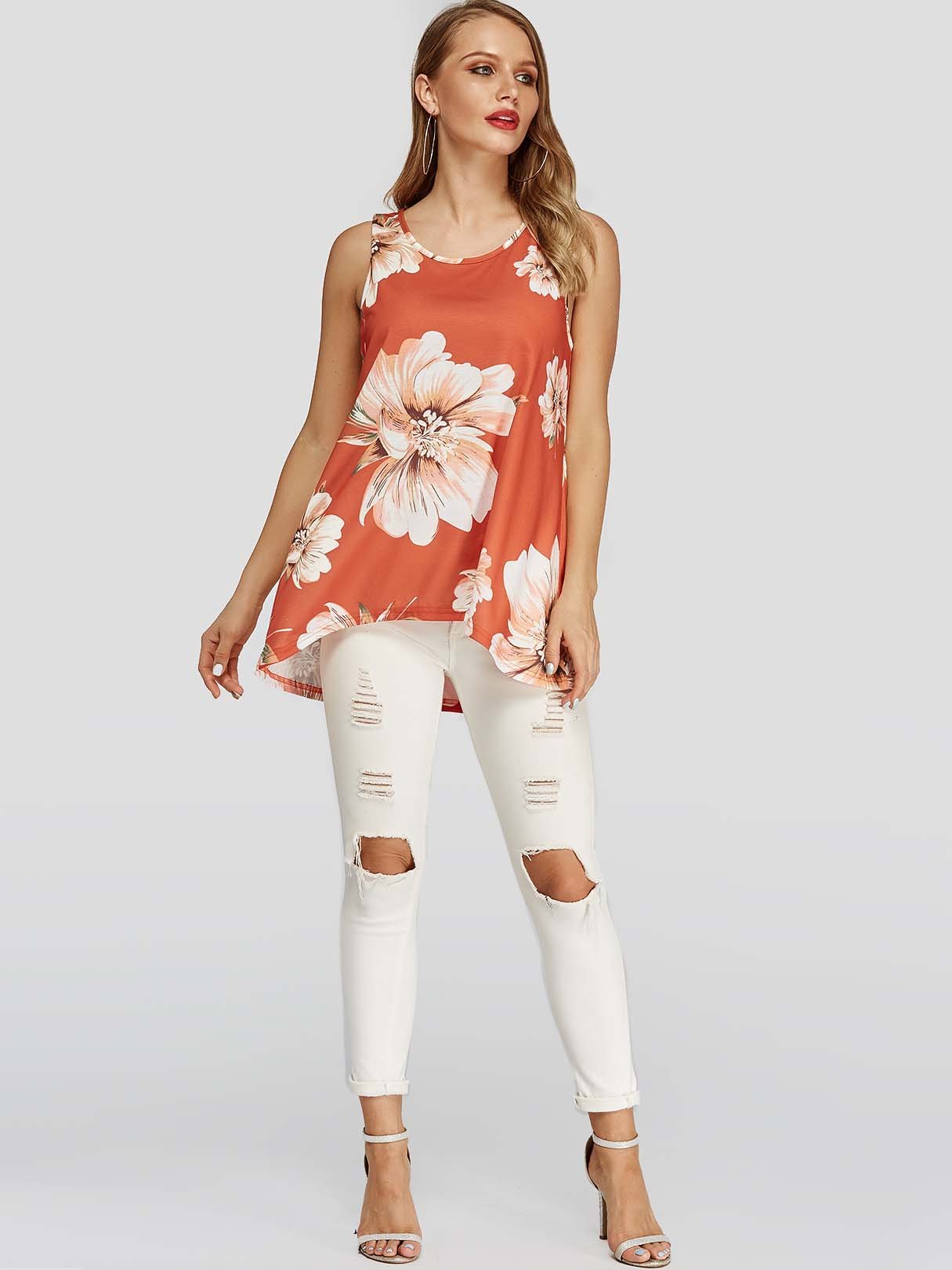 ODM Ladies Sleeveless Tank Top