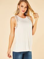 OEM Ladies White Camis