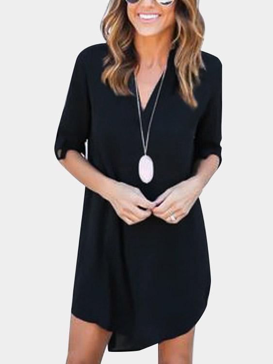 Custom Black Little Black Dress