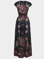 NEW FEELING Womens Black Maxi Dresses