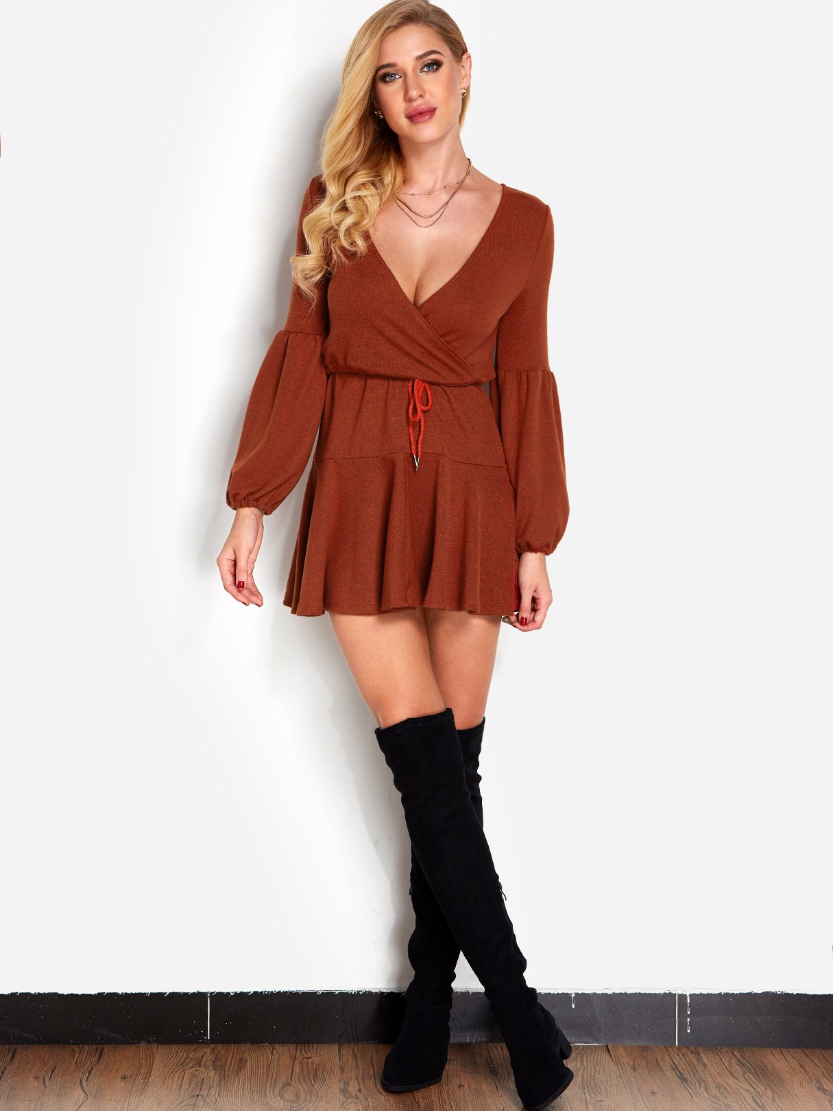 ODM Ladies Long Sleeve Dresses