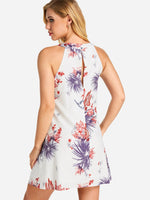 NEW FEELING Womens White Mini Dresses