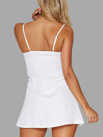 NEW FEELING Womens White Mini Dresses