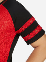 ODM Ladies Short Sleeve Plus Size Tops